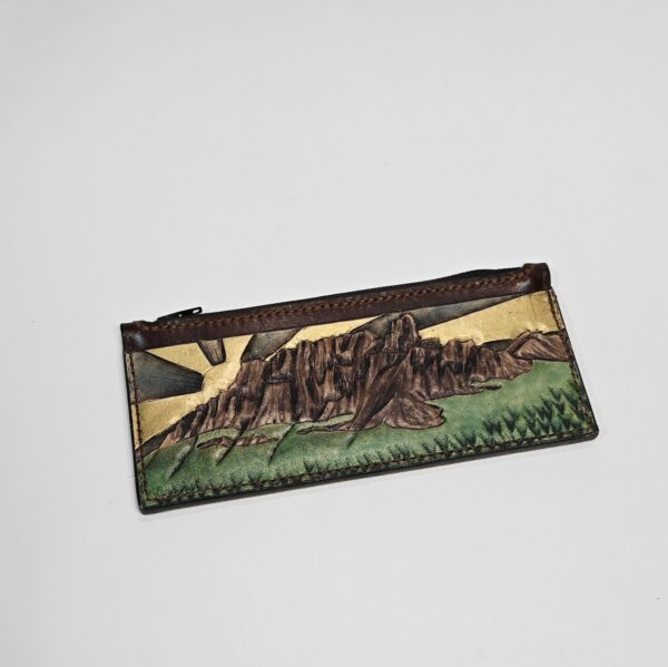 Carved Trooper Wallet Castle Mountain