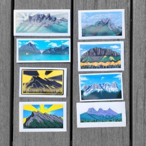 Mountain Stickers