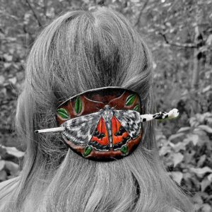 Moth Hair Barrette