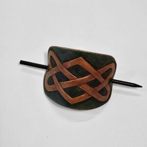 Hair Barrette Celtic Knot