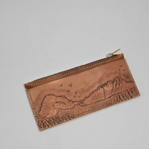 Carved Trooper Wallet Crows Nest Mountain