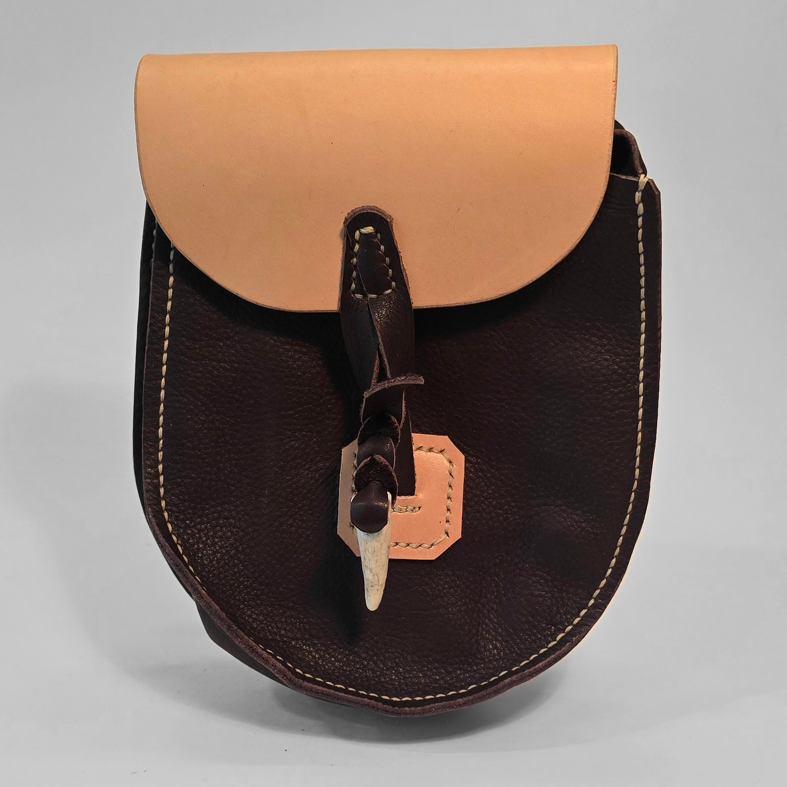 Day Sporran with Antler Closure